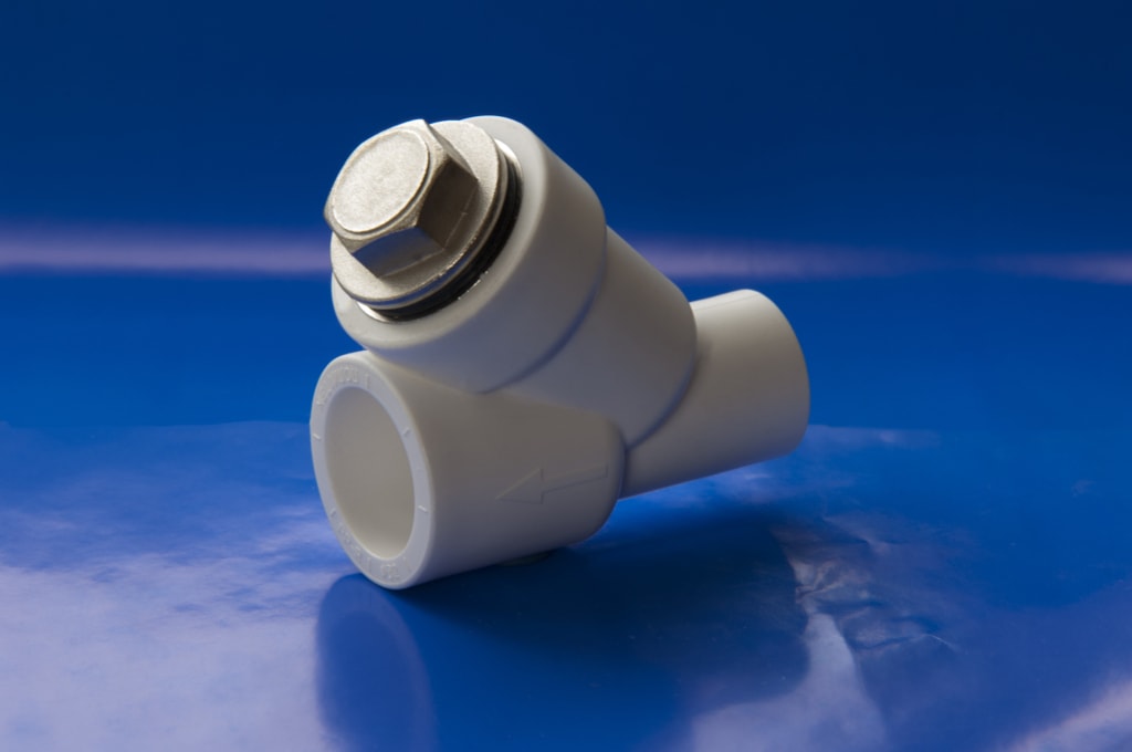 Фильтр сетчатый внутренний наружный для полипропиленовых (пластиковых) труб